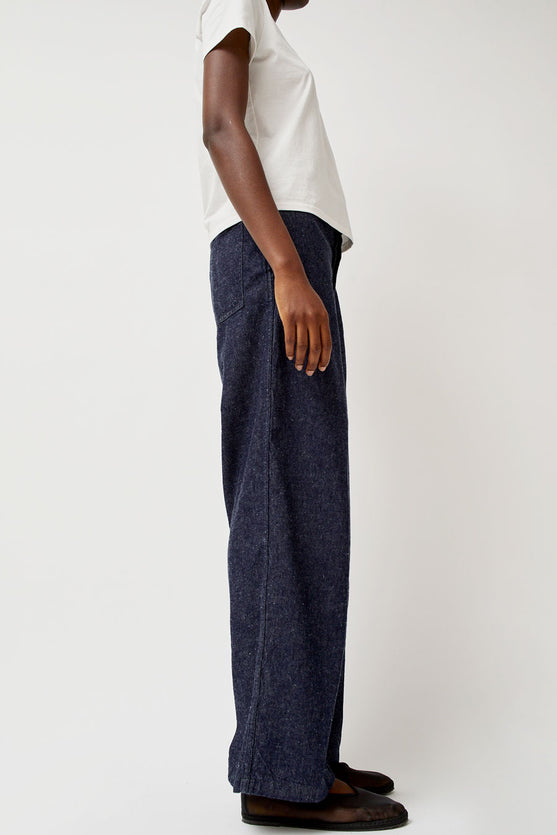 Baserange Altru Pants in Blue Denim