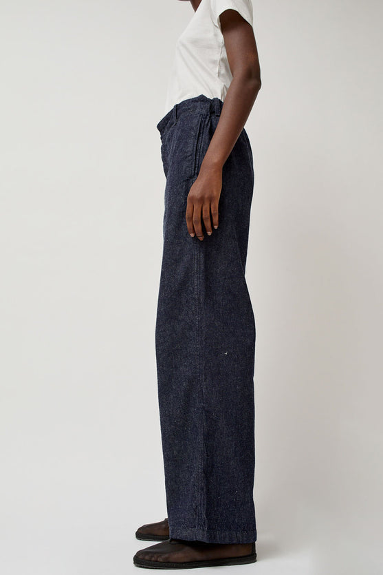 Baserange Altru Pants in Blue Denim