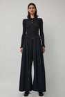 Baserange Avi Pants in Darma Navy