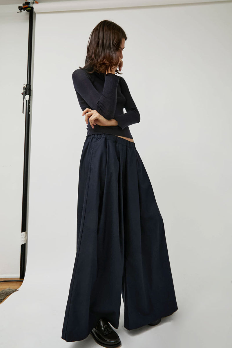 Baserange Avi Pants in Darma Navy