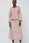 Baserange Cable Skirt in Cantil Pink