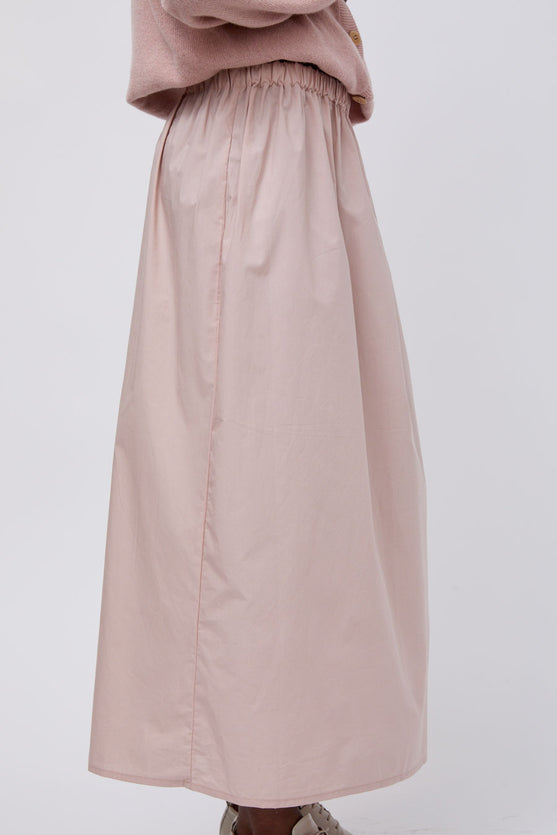 Baserange Cable Skirt in Cantil Pink