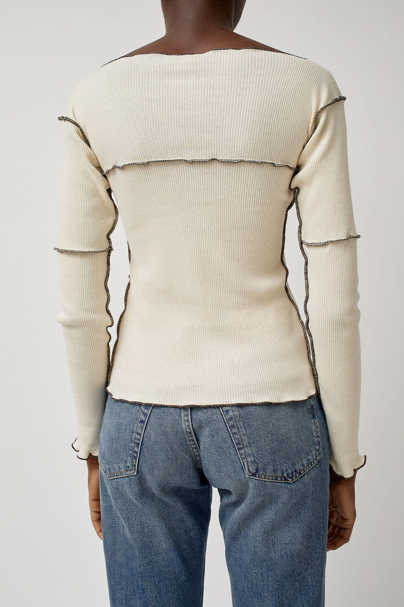 Baserange Cinder Longsleeve in Undyed