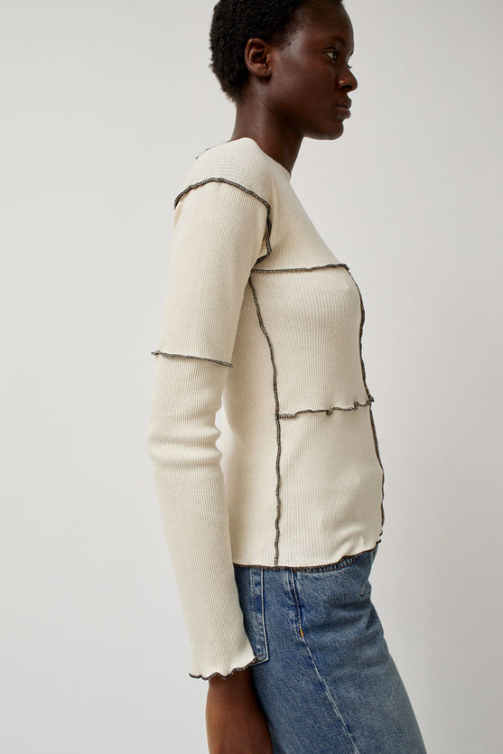 Baserange Cinder Longsleeve in Undyed