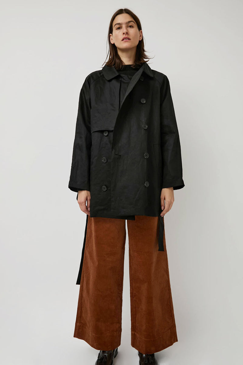 Baserange Clavo Coat in Black