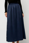 Baserange Clavo Skirt in Blue Black