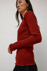 Baserange Disc Long Sleeve in Bine Red