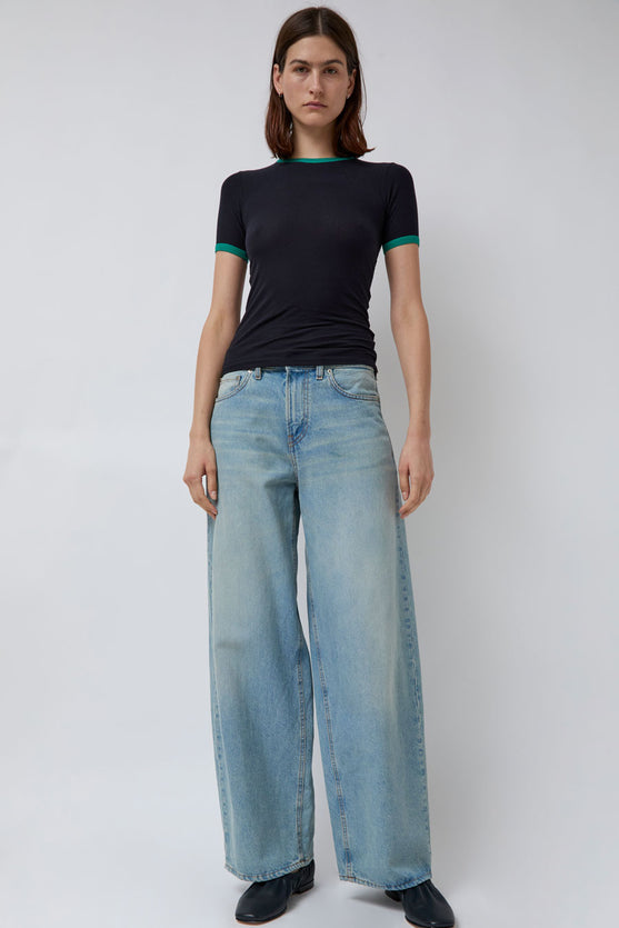 Baserange Drive Tee Shirt in Murano Navy