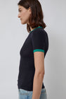 Baserange Drive Tee Shirt in Murano Navy