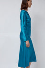 Baserange Dydine Long Sleeve Dress in Ora Blue