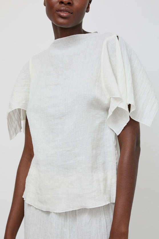 Baserange Folio Top in Undyed