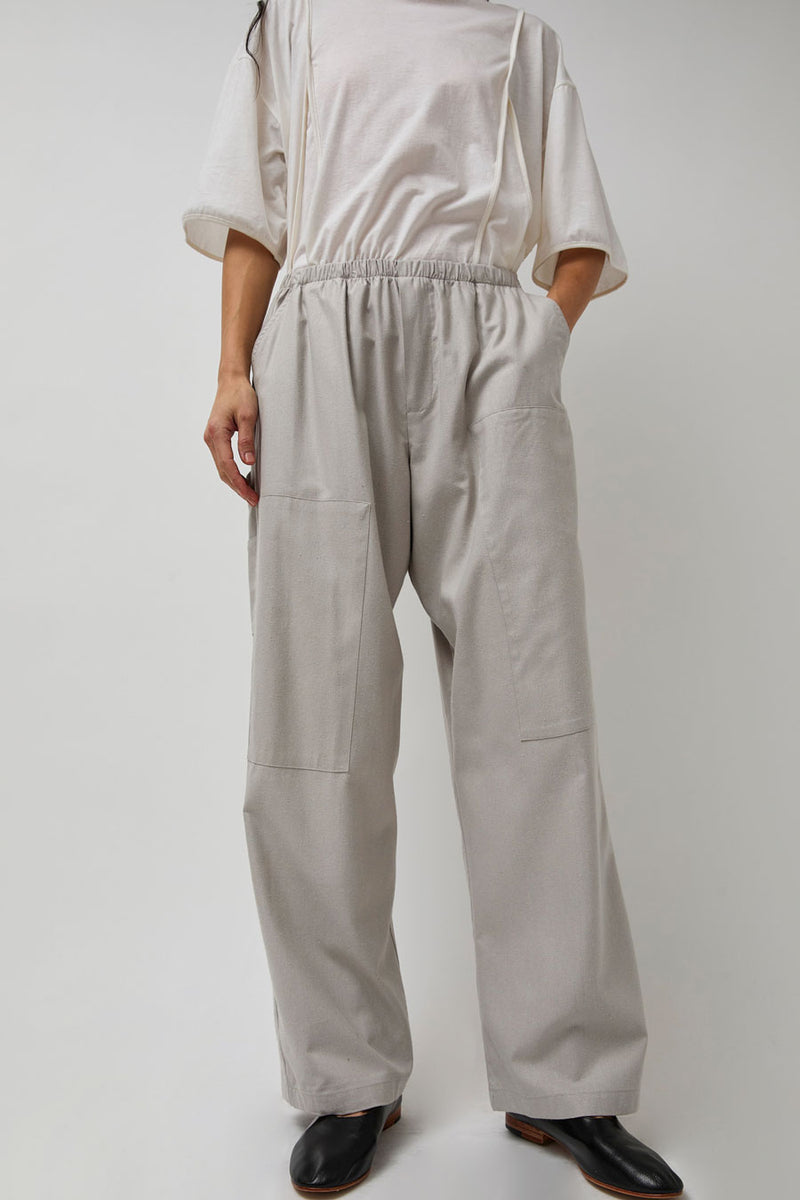 Baserange Gren Pants in Prun Grey