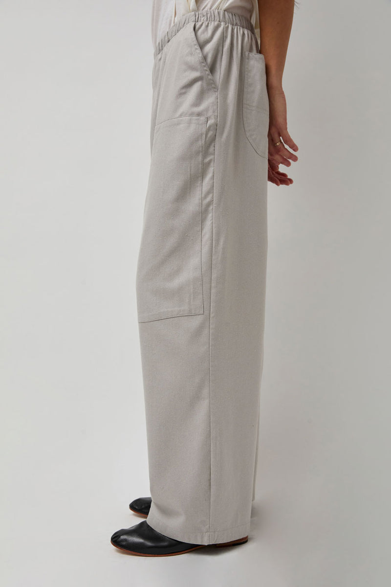 Baserange Gren Pants in Prun Grey