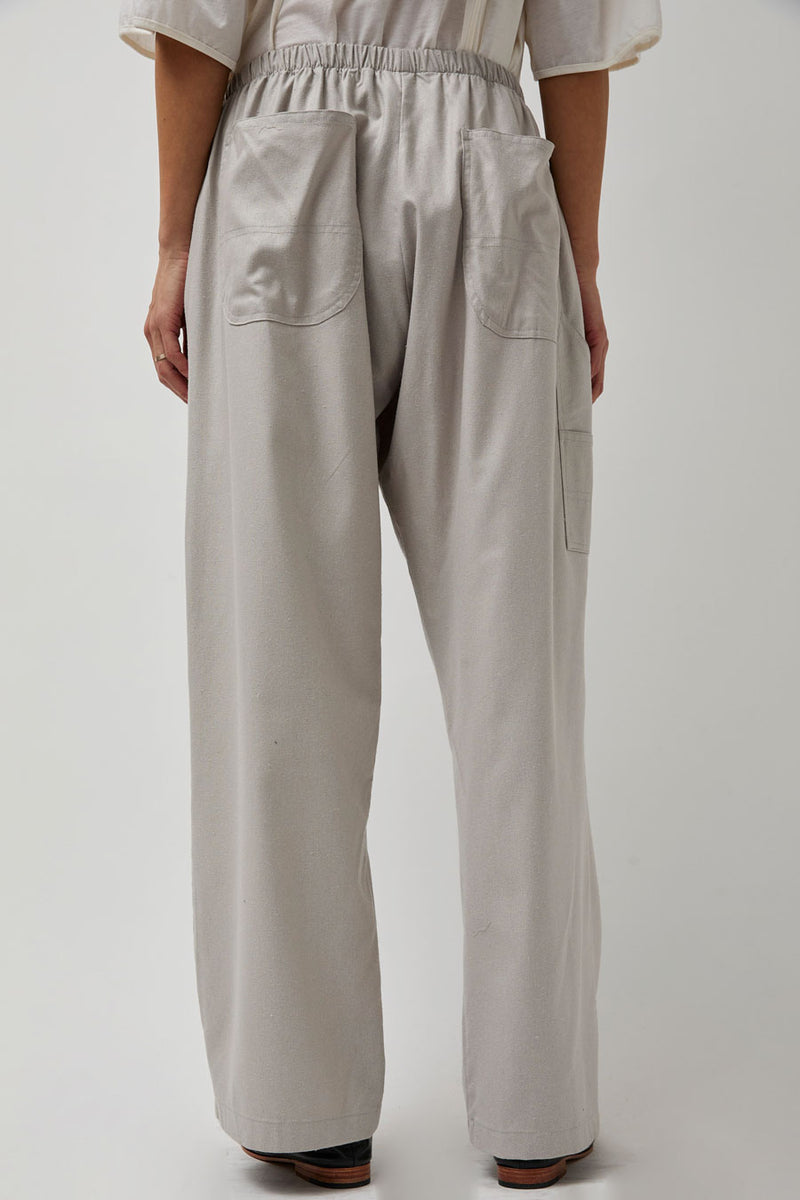 Baserange Gren Pants in Prun Grey