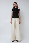 Baserange Lud Top in Black