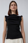 Baserange Lud Top in Black