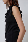 Baserange Lud Top in Black