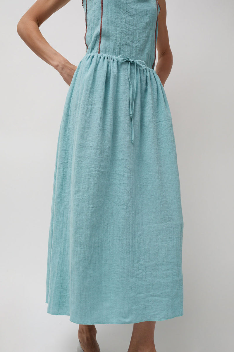 Baserange Maxi Skirt in Wuxi Blue
