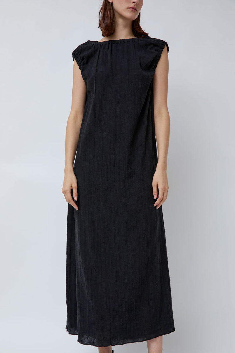 【BASERANGE】MAX DRESS 25SS Black Baserange Mia Dress in Black – No.6 Store