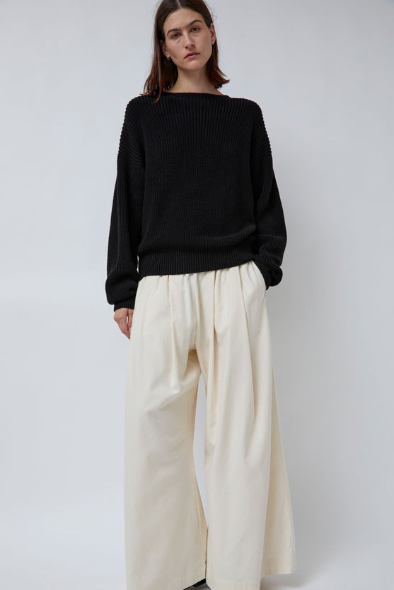 Baserange Mea Pullover in Black