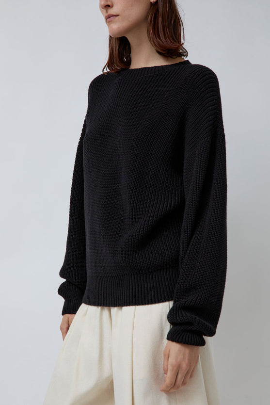 Baserange Mea Pullover in Black