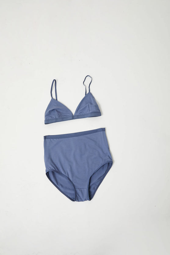 baserange ミシシッピブラ　ブルー Baserange Mississippi Bra in Koel Blue – No.6 Store
