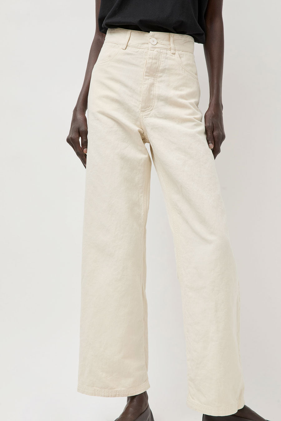 Baserange Navalo Pants in Undyed