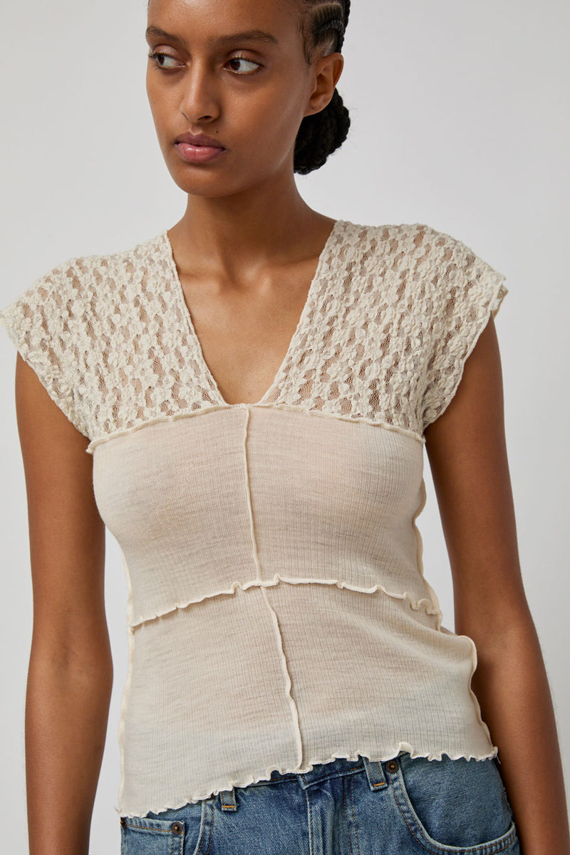 Baserange Nehru Tank in Undyed