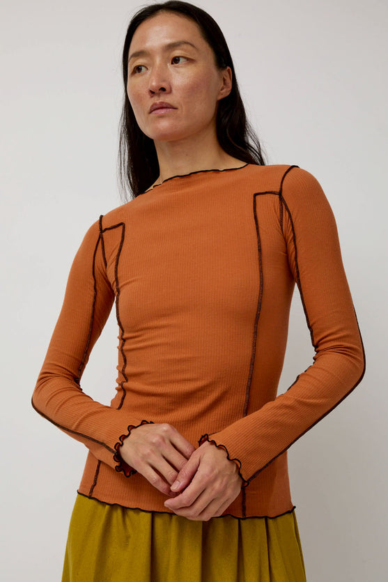 Baserange Omato Long Sleeve in Dre Orange