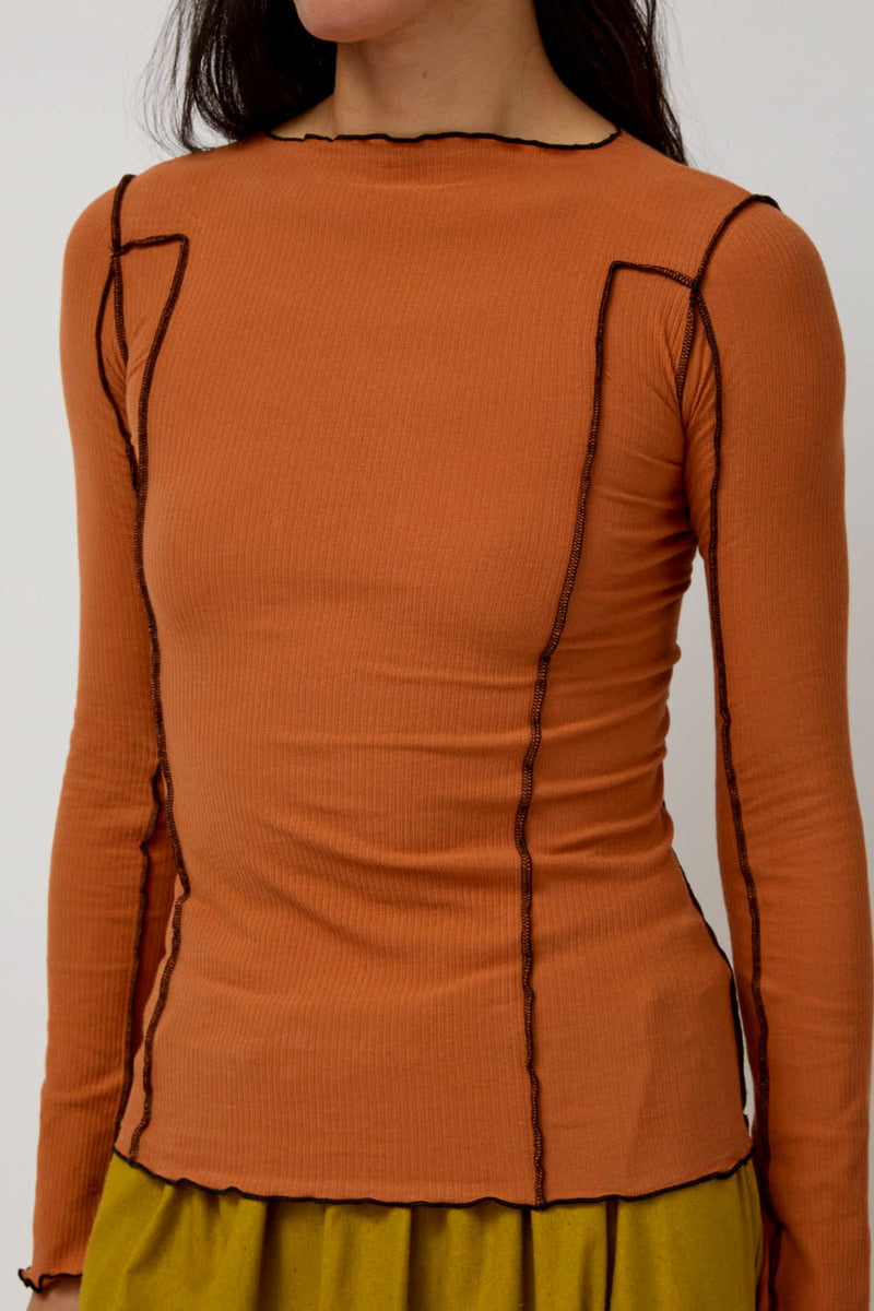 Baserange Omato Long Sleeve in Dre Orange