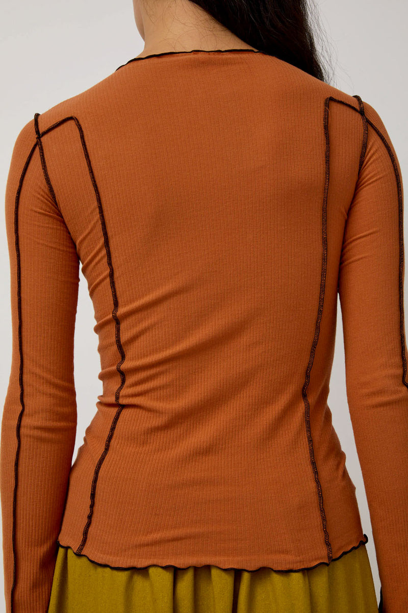 Baserange Omato Long Sleeve in Dre Orange