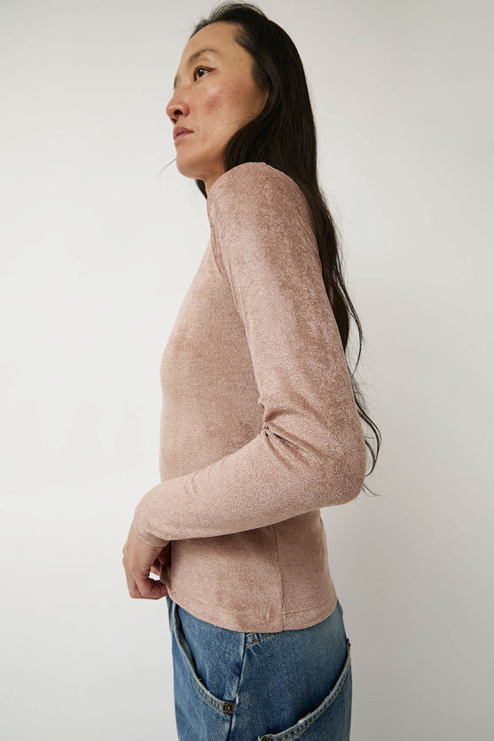 Baserange Omo Long Sleeve Tee in Alba Brown – No.6 Store