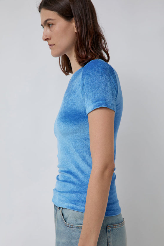 Baserange Omo Tee Shirt in Zinn Blue