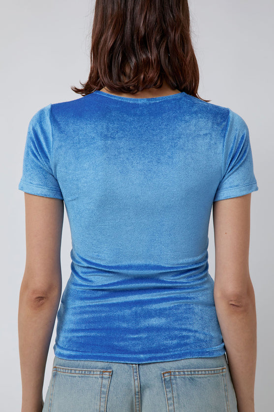 Baserange Omo Tee Shirt in Zinn Blue – No.6 Store