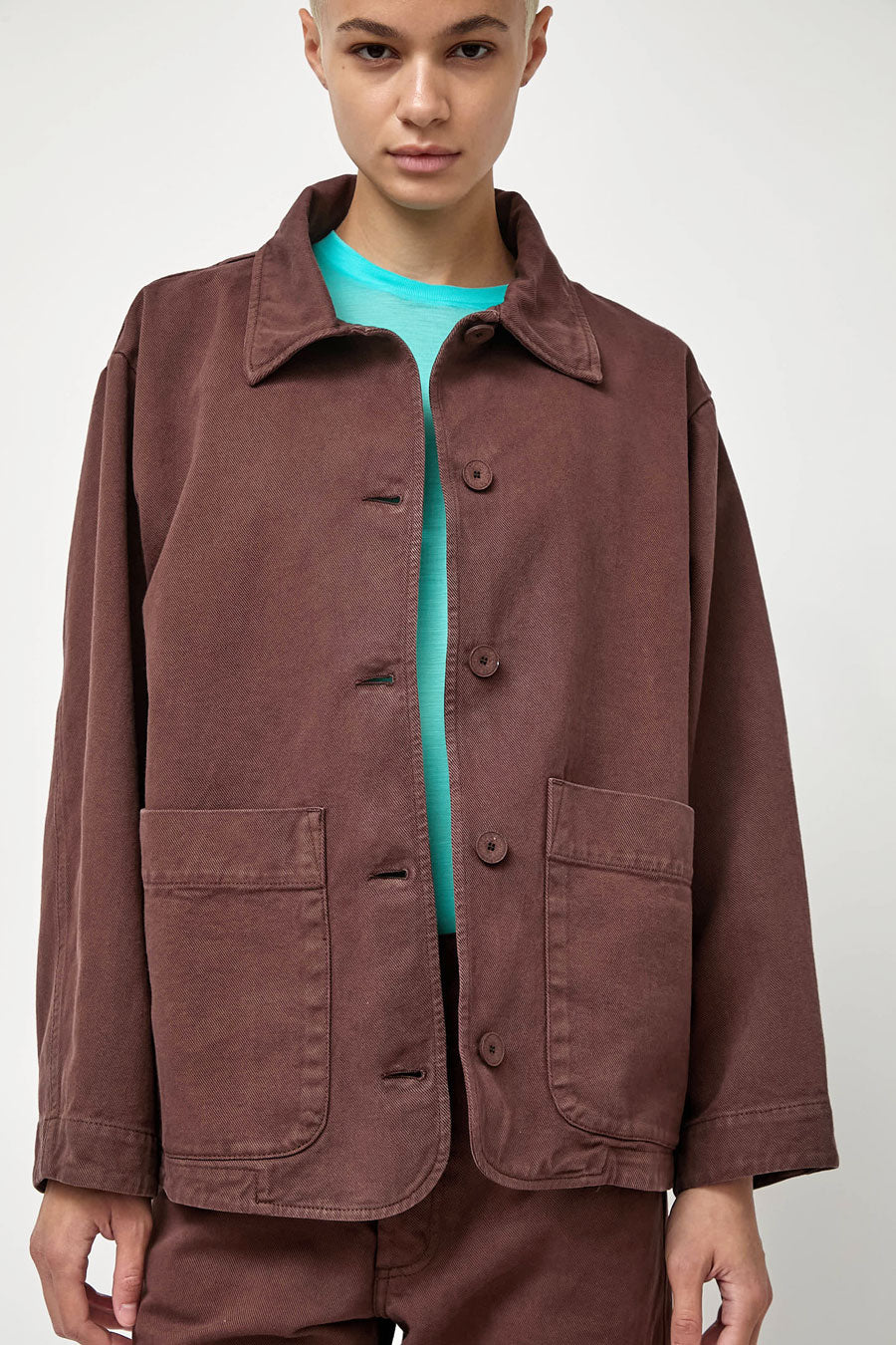 Baserange Osi Jacket in Cata Brown