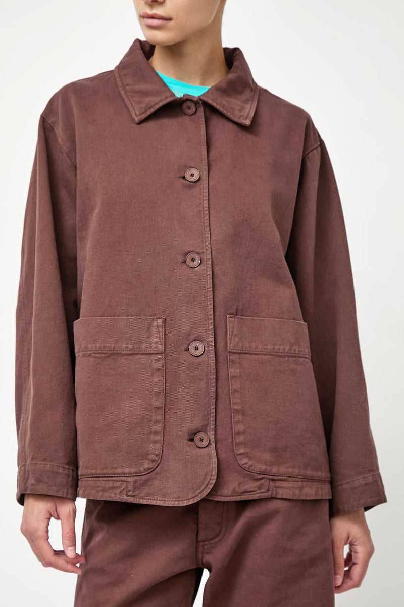 Baserange Osi Jacket in Cata Brown