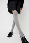 Baserange Overknee Socks in Grey Melange