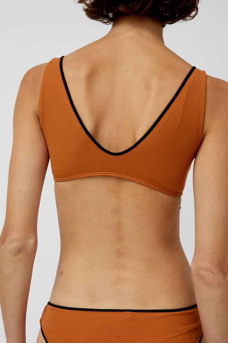 Baserange Pam Bra in Dre Orange