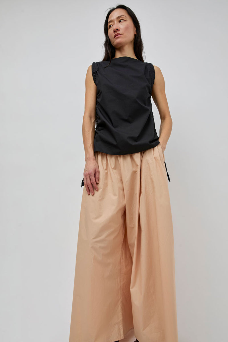 Baserange Pictorial Top in Black