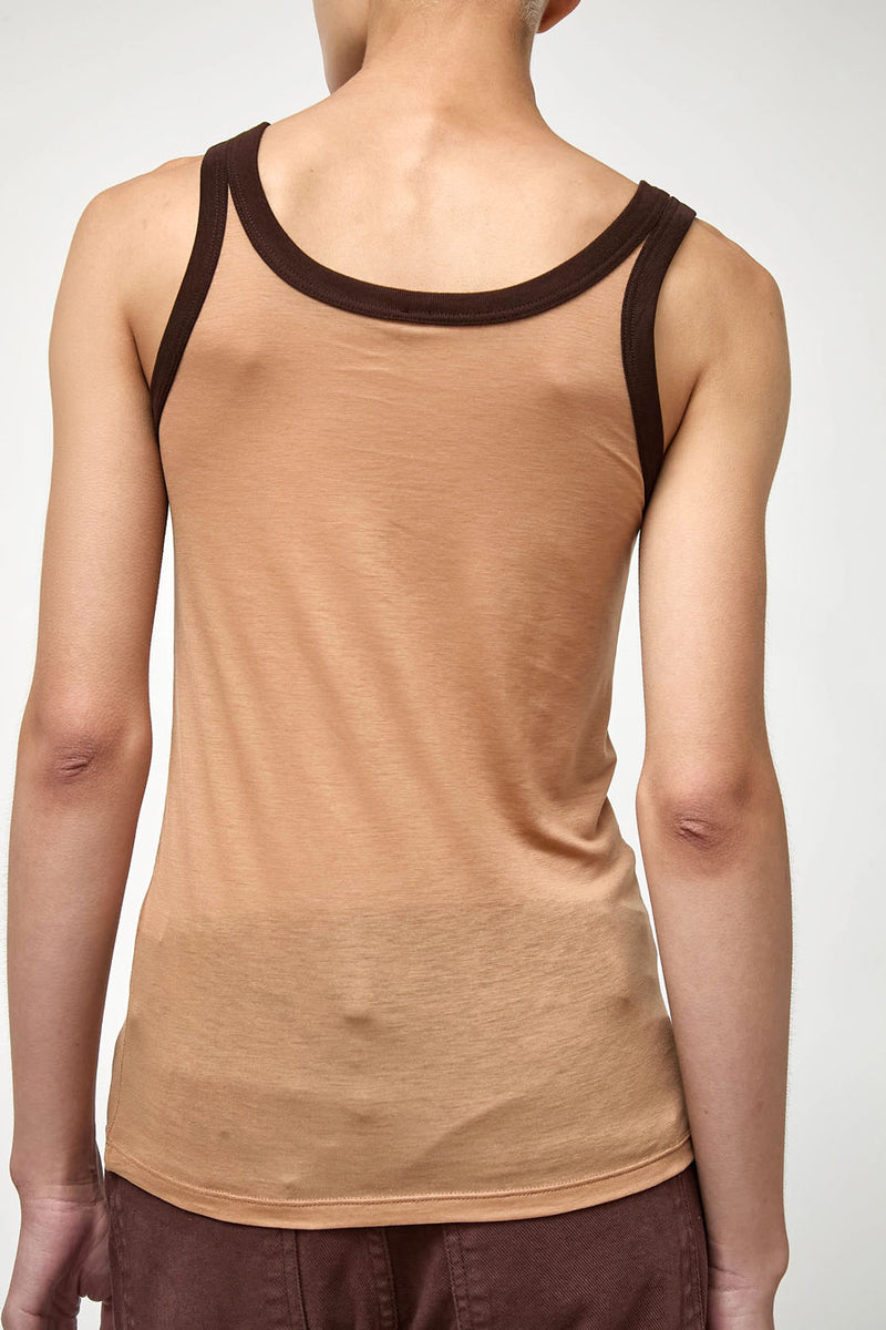 Baserange Racer Tank in Aural Tactile