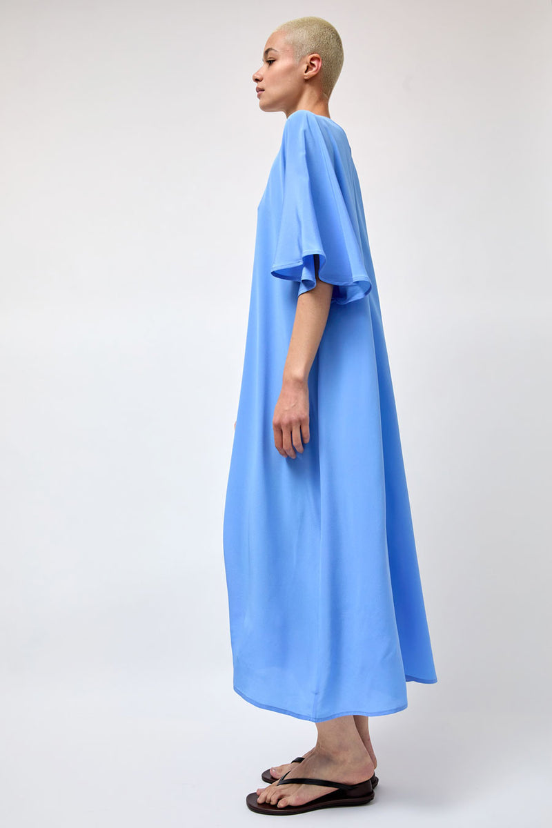 Baserange Rene Dress in Calder Blue