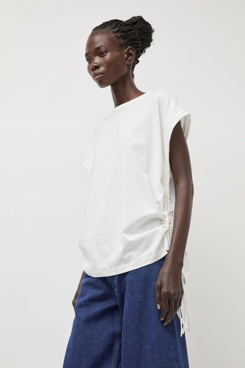Baserange Stele Tank in Off White