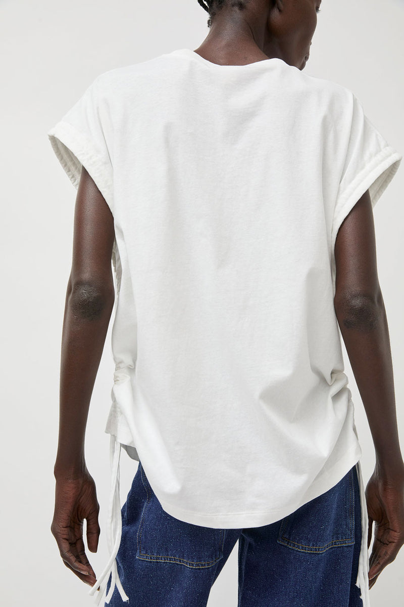 Baserange Stele Tank in Off White
