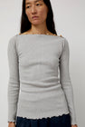 Baserange Tav Long Sleeve in Grey Melange