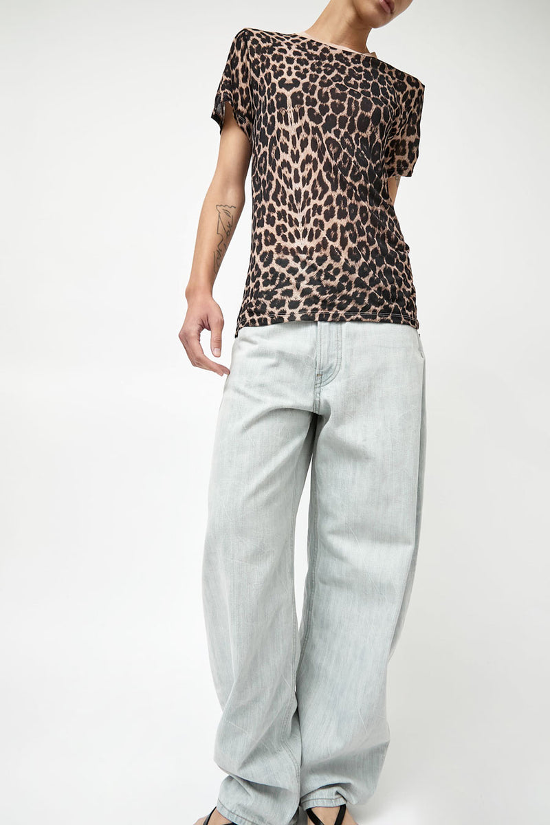 Baserange Tee Shirt in Leopard