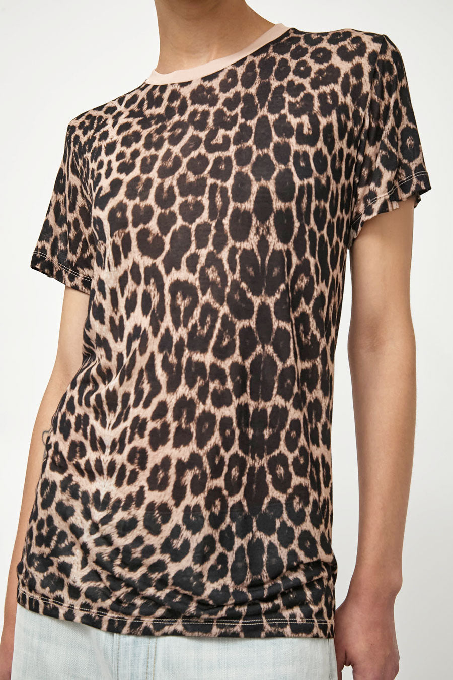 Baserange Tee Shirt in Leopard