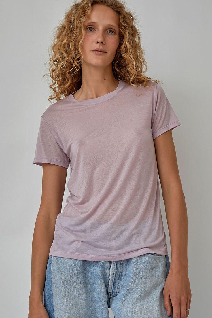 Baserange Tee Shirt in Sea Purple