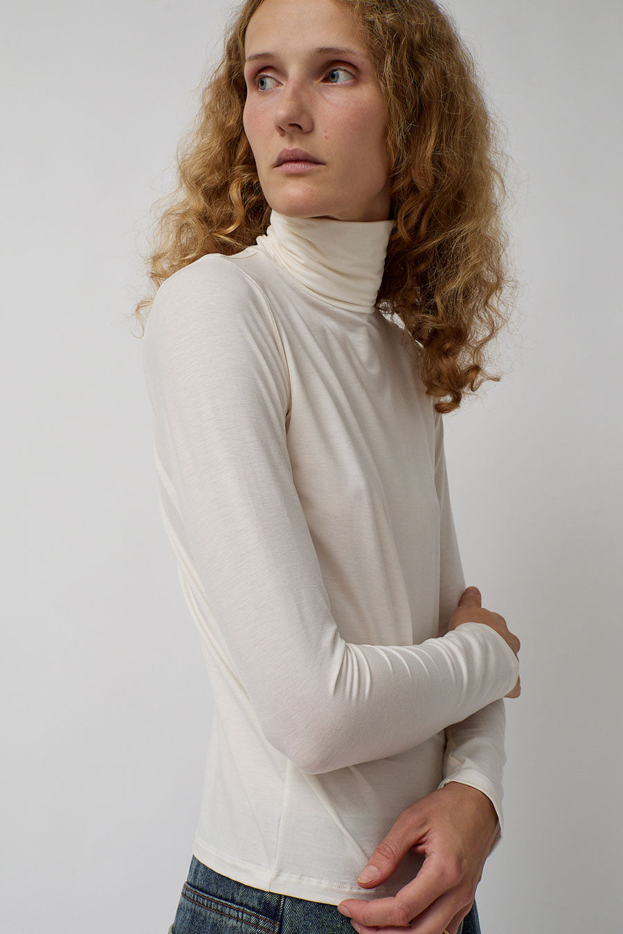 Baserange Turtleneck in Undyed