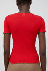 Baserange Vein Tee Shirt in My Red