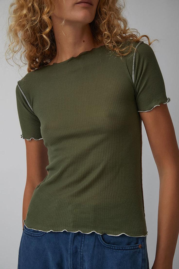 Baserange Vein Tee in Conto Green